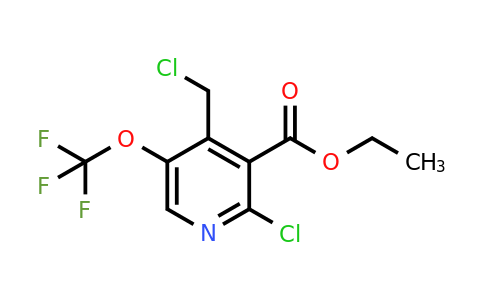 1804798-33-1 | Ethyl 2-chloro-4-(chloromethyl)-5-(trifluoromethoxy)pyridine-3-carboxylate