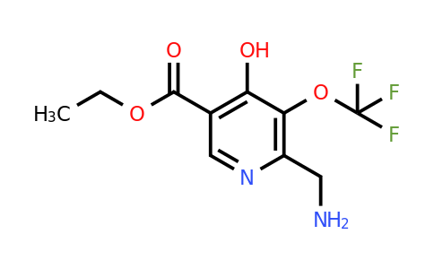 1804807-45-1 | Ethyl 2-(aminomethyl)-4-hydroxy-3-(trifluoromethoxy)pyridine-5-carboxylate