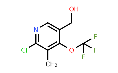 2-Chloro-3-methyl-4-(trifluoromethoxy)pyridine-5-methanol