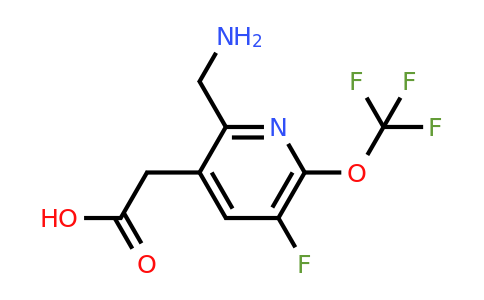 2-(Aminomethyl)-5-fluoro-6-(trifluoromethoxy)pyridine-3-acetic acid