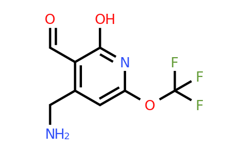 4-(Aminomethyl)-2-hydroxy-6-(trifluoromethoxy)pyridine-3-carboxaldehyde