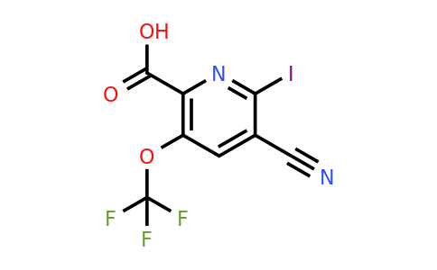 1804825-08-8 | 3-Cyano-2-iodo-5-(trifluoromethoxy)pyridine-6-carboxylic acid