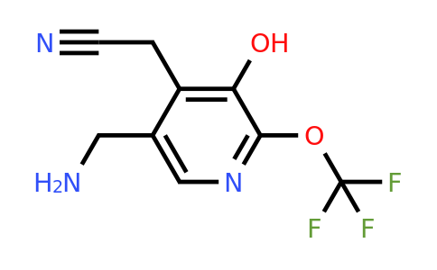 5-(Aminomethyl)-3-hydroxy-2-(trifluoromethoxy)pyridine-4-acetonitrile