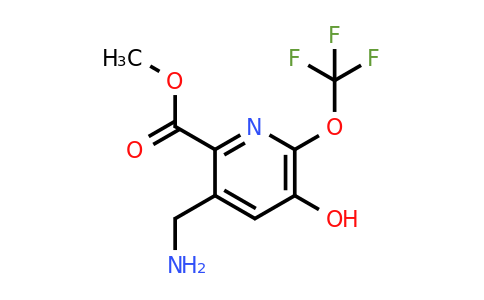 1804834-09-0 | Methyl 3-(aminomethyl)-5-hydroxy-6-(trifluoromethoxy)pyridine-2-carboxylate