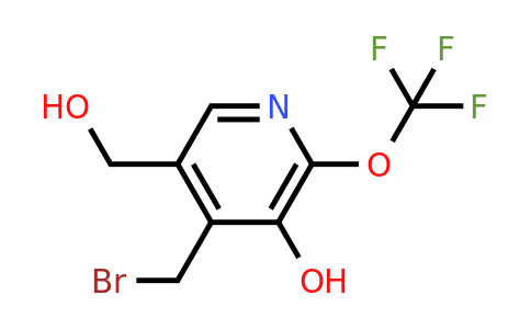 4-(Bromomethyl)-3-hydroxy-2-(trifluoromethoxy)pyridine-5-methanol