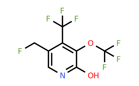 5-(Fluoromethyl)-2-hydroxy-3-(trifluoromethoxy)-4-(trifluoromethyl)pyridine