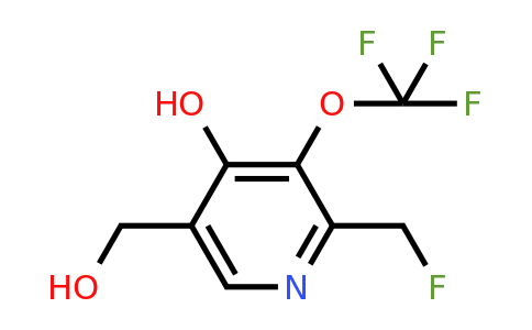 1804835-95-7 | 2-(Fluoromethyl)-4-hydroxy-3-(trifluoromethoxy)pyridine-5-methanol