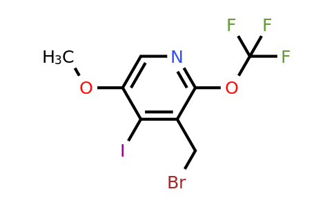 3-(Bromomethyl)-4-iodo-5-methoxy-2-(trifluoromethoxy)pyridine