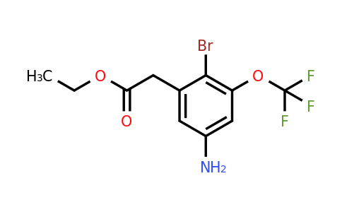 1804841-07-3 | Ethyl 5-amino-2-bromo-3-(trifluoromethoxy)phenylacetate