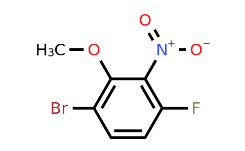 1804841-42-6 | 6-Bromo-3-fluoro-2-nitroanisole
