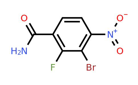 1804841-82-4 | 3-Bromo-2-fluoro-4-nitrobenzamide