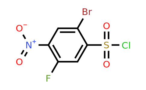 1804842-10-1 | 2-Bromo-5-fluoro-4-nitrobenzenesulfonyl chloride