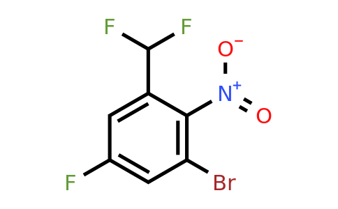 1804842-53-2 | 3-Bromo-5-fluoro-2-nitrobenzodifluoride