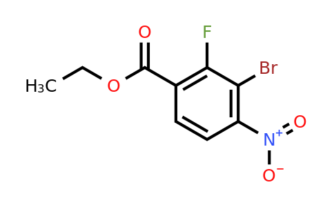 1804842-87-2 | Ethyl 3-bromo-2-fluoro-4-nitrobenzoate