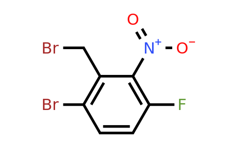 1804844-09-4 | 6-Bromo-3-fluoro-2-nitrobenzyl bromide