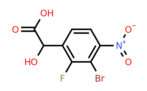 1804844-19-6 | 3-Bromo-2-fluoro-4-nitromandelic acid