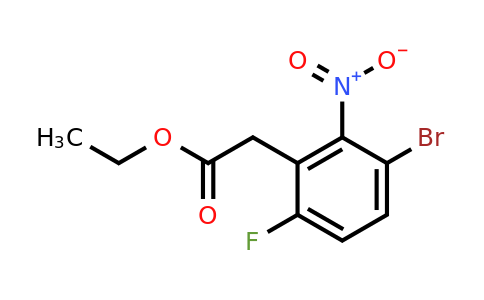 1804844-67-4 | Ethyl 3-bromo-6-fluoro-2-nitrophenylacetate