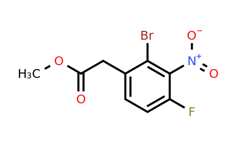1804844-78-7 | Methyl 2-bromo-4-fluoro-3-nitrophenylacetate