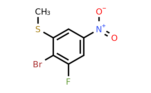 1804844-88-9 | 2-Bromo-3-fluoro-5-nitrothioanisole