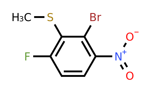 1804844-97-0 | 2-Bromo-6-fluoro-3-nitrothioanisole