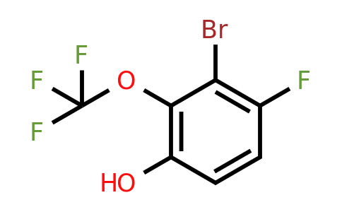 1804845-27-9 | 3-Bromo-4-fluoro-2-(trifluoromethoxy)phenol