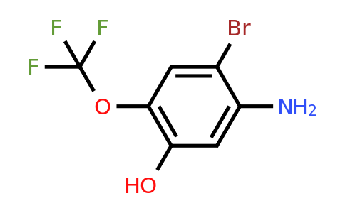 1804847-41-3 | 2-Bromo-5-hydroxy-4-(trifluoromethoxy)aniline