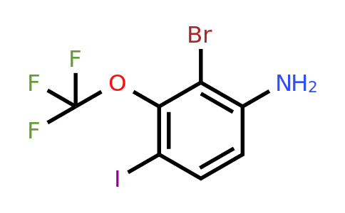 1804847-62-8 | 2-Bromo-4-iodo-3-(trifluoromethoxy)aniline