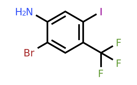 1804847-94-6 | 2-Bromo-5-iodo-4-(trifluoromethyl)aniline