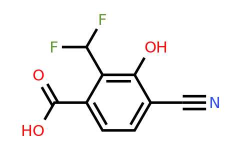 1804848-22-3 | 4-Cyano-2-difluoromethyl-3-hydroxybenzoic acid