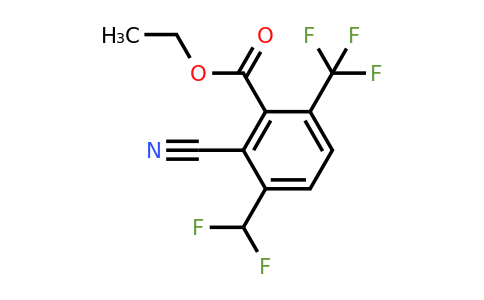 1804856-91-4 | Ethyl 2-cyano-3-difluoromethyl-6-(trifluoromethyl)benzoate