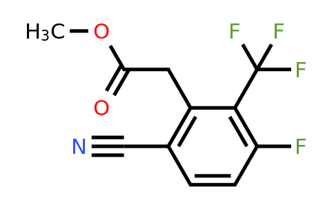 1804858-66-9 | Methyl 6-cyano-3-fluoro-2-(trifluoromethyl)phenylacetate
