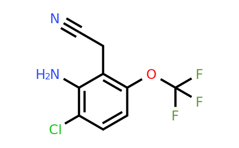 1804860-84-1 | 2-Amino-3-chloro-6-(trifluoromethoxy)phenylacetonitrile