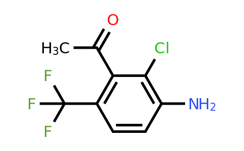 1804861-38-8 | 3'-Amino-2'-chloro-6'-(trifluoromethyl)acetophenone
