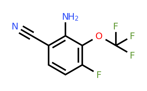 1804862-80-3 | 6-Cyano-3-fluoro-2-(trifluoromethoxy)aniline