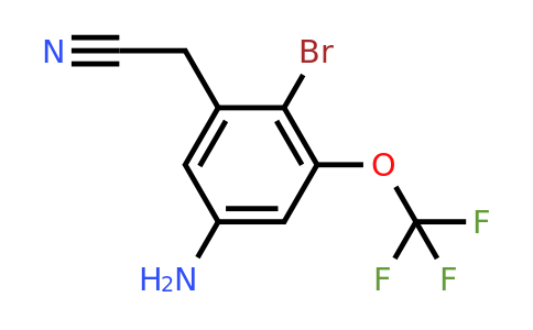1804865-50-6 | 5-Amino-2-bromo-3-(trifluoromethoxy)phenylacetonitrile