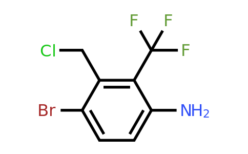 3-Amino-6-bromo-2-(trifluoromethyl)benzyl chloride