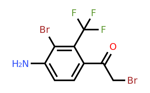 1804866-77-0 | 4'-Amino-3'-bromo-2'-(trifluoromethyl)phenacyl bromide