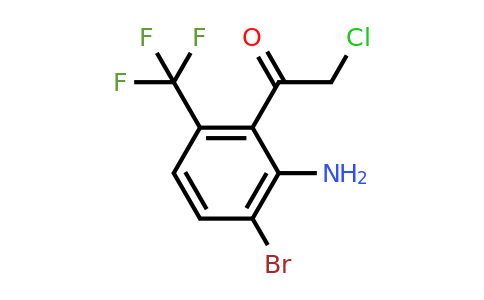1804867-00-2 | 2'-Amino-3'-bromo-6'-(trifluoromethyl)phenacyl chloride