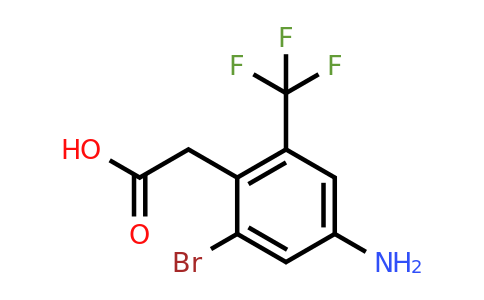 1804867-31-9 | 4-Amino-2-bromo-6-(trifluoromethyl)phenylacetic acid