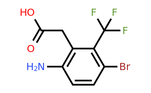 1804867-38-6 | 6-Amino-3-bromo-2-(trifluoromethyl)phenylacetic acid