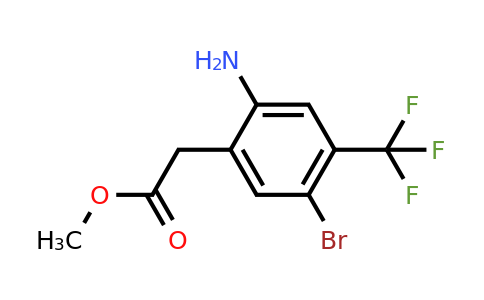 1804867-56-8 | Methyl 2-amino-5-bromo-4-(trifluoromethyl)phenylacetate