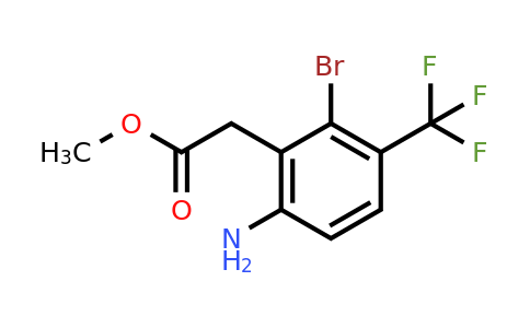1804868-09-4 | Methyl 6-amino-2-bromo-3-(trifluoromethyl)phenylacetate