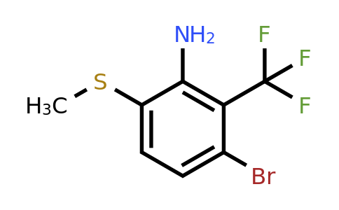 1804868-29-8 | 2-Amino-4-bromo-3-(trifluoromethyl)thioanisole