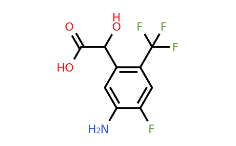 1804869-61-1 | 5-Amino-4-fluoro-2-(trifluoromethyl)mandelic acid