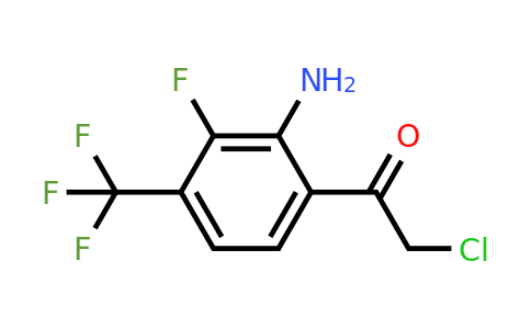 1804869-68-8 | 2'-Amino-3'-fluoro-4'-(trifluoromethyl)phenacyl chloride