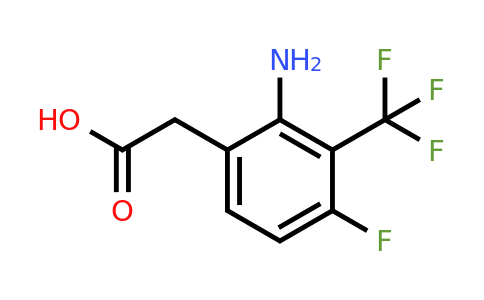 1804869-77-9 | 2-Amino-4-fluoro-3-(trifluoromethyl)phenylacetic acid