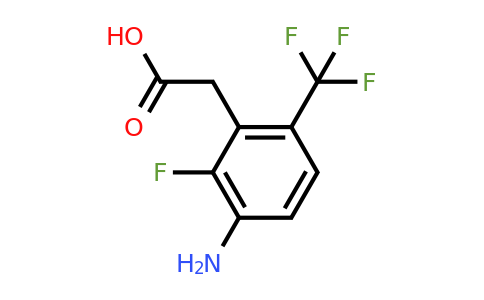 1804869-80-4 | 3-Amino-2-fluoro-6-(trifluoromethyl)phenylacetic acid