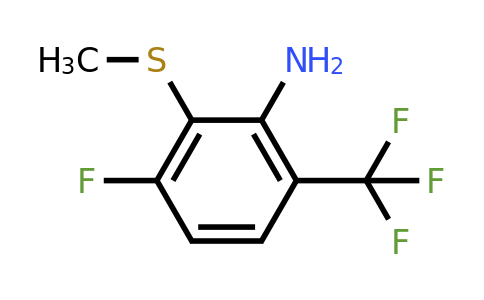 1804869-97-3 | 2-Amino-6-fluoro-3-(trifluoromethyl)thioanisole