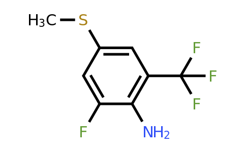 1804870-05-0 | 4-Amino-3-fluoro-5-(trifluoromethyl)thioanisole