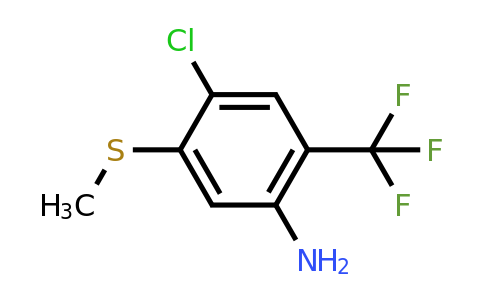 1804870-10-7 | 5-Amino-2-chloro-4-(trifluoromethyl)thioanisole